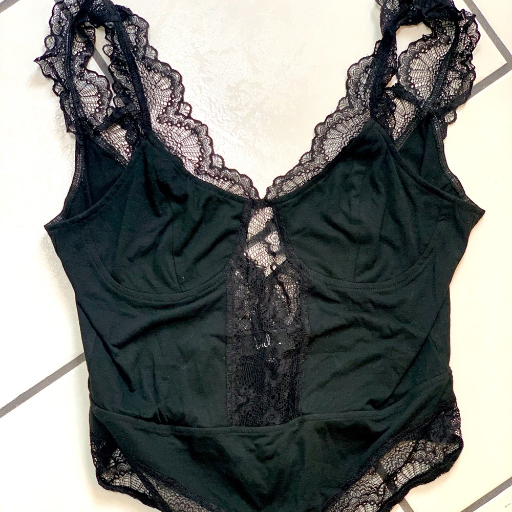 Lulu’s Lace Bodysuit